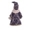 Kurt Adler 18-Inch Blue Santa Holding Oversized "Merry Christmas" Sign Table Piece
